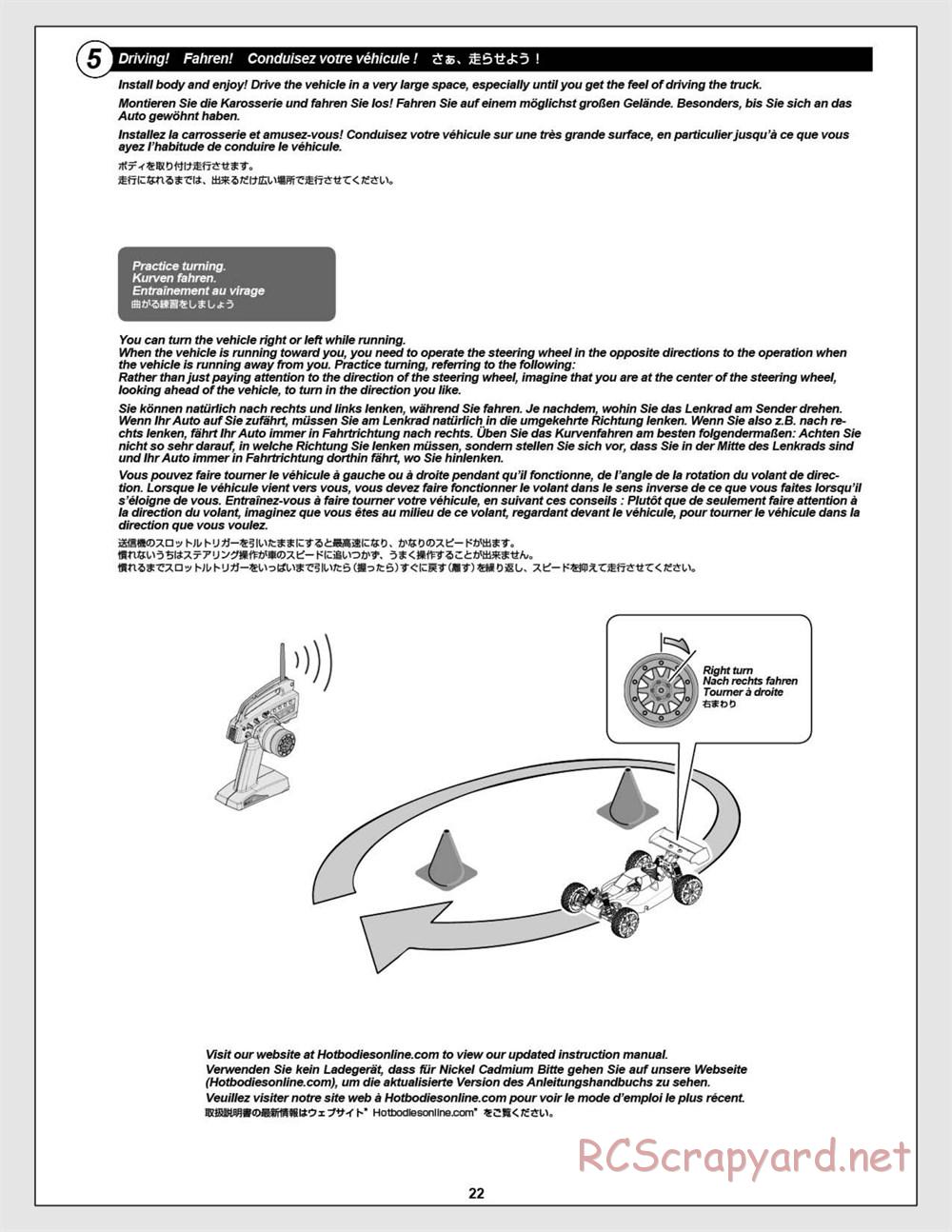 HPI - D8S - Manual - Page 22