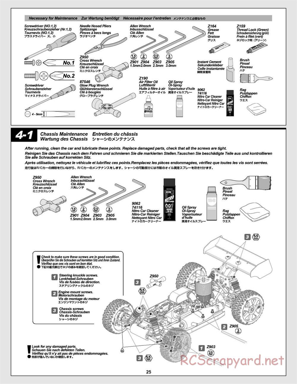 HPI - D8S - Manual - Page 25