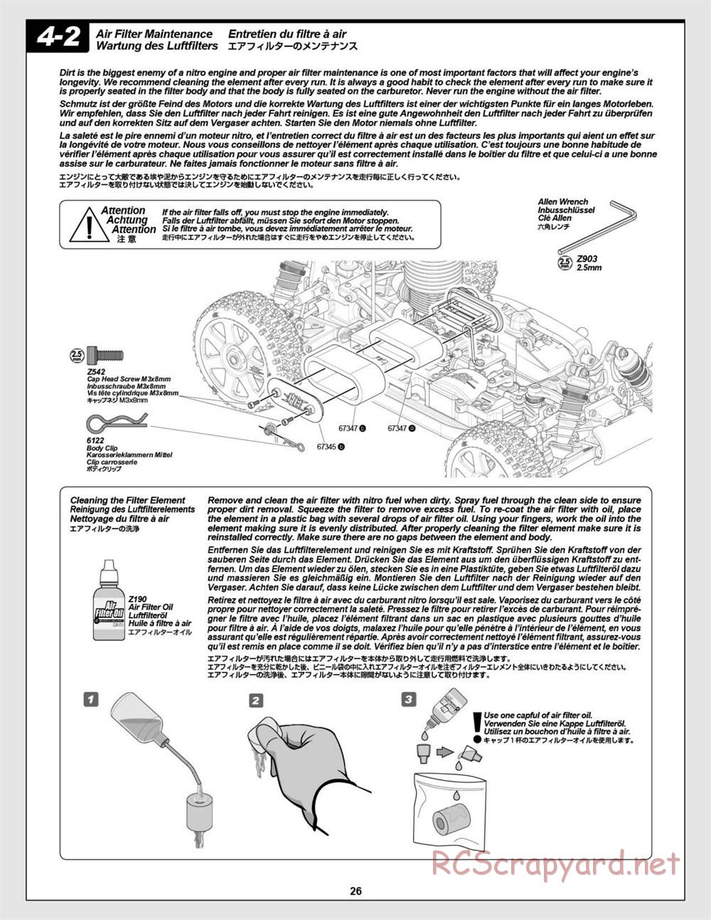 HPI - D8S - Manual - Page 26