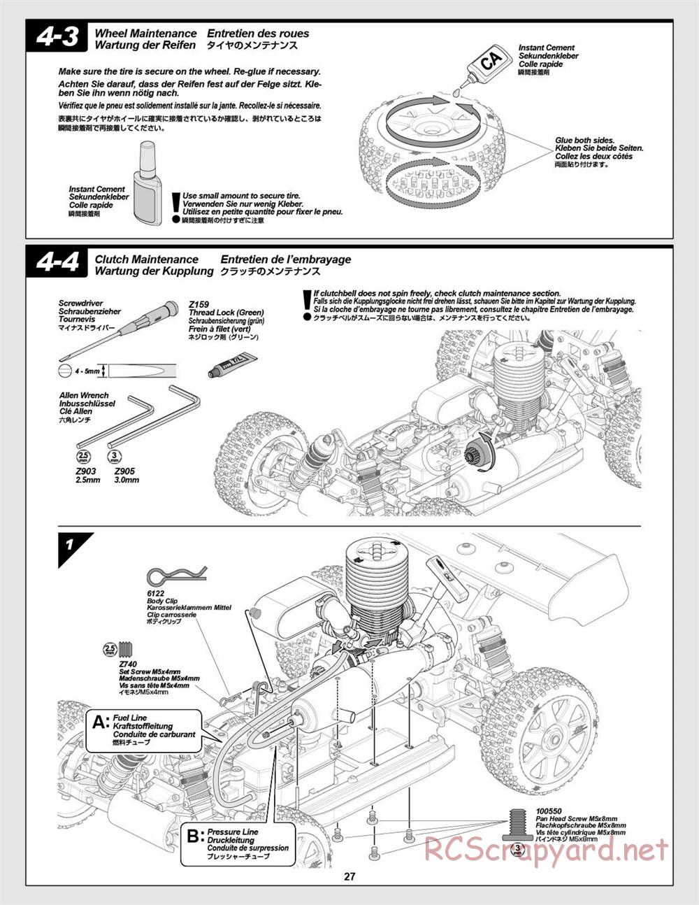 HPI - D8S - Manual - Page 27