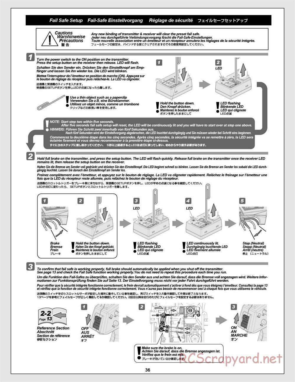 HPI - D8S - Manual - Page 36