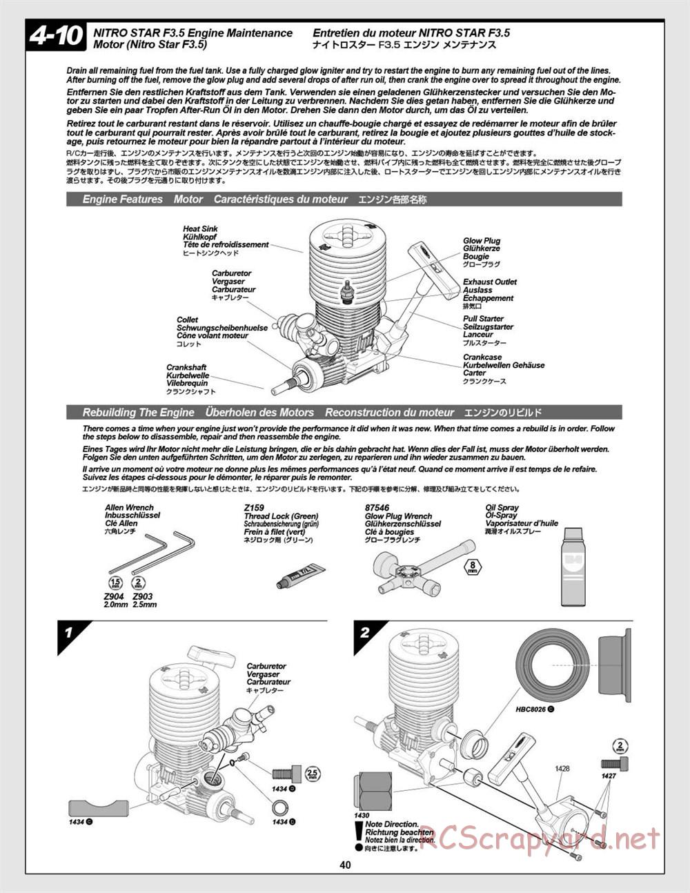 HPI - D8S - Manual - Page 40