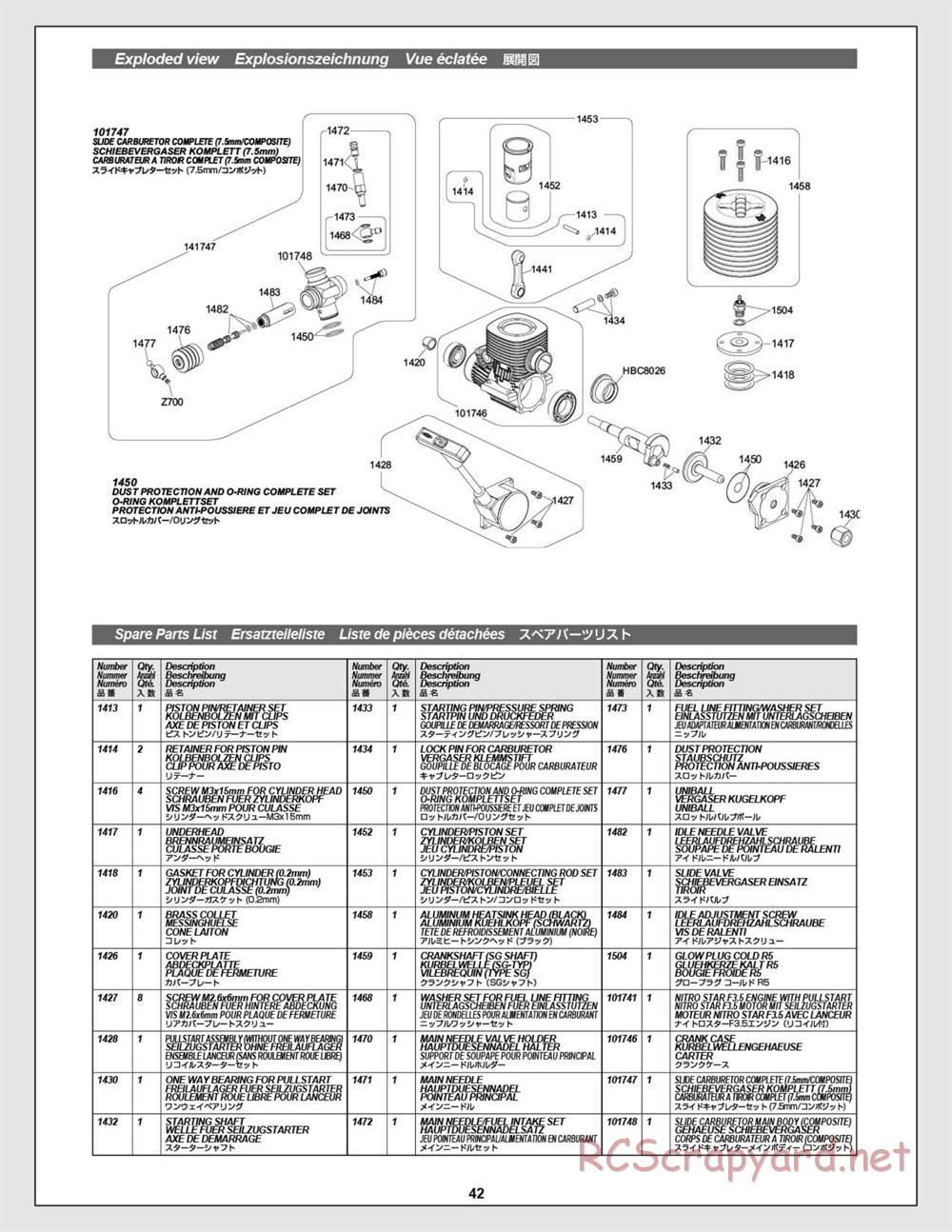 HPI - D8S - Manual - Page 42