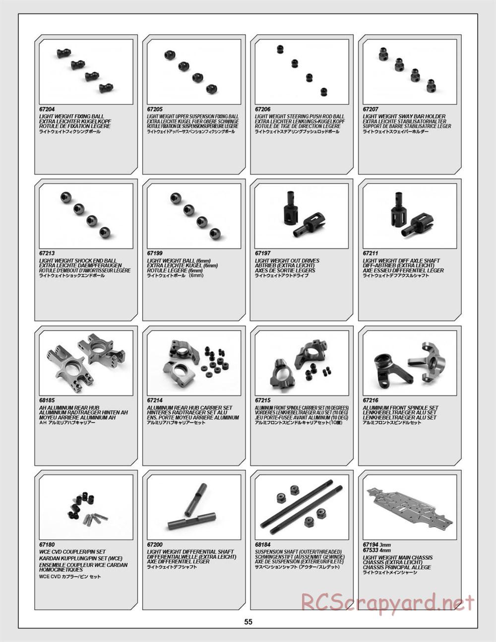 HPI - D8S - Exploded View - Page 55