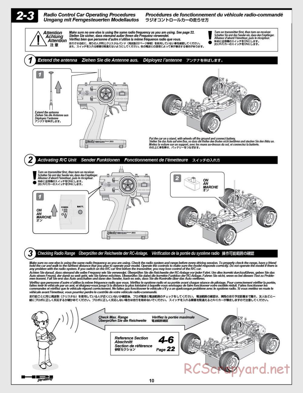 HPI - E-Firestorm 10 HT - Manual - Page 10