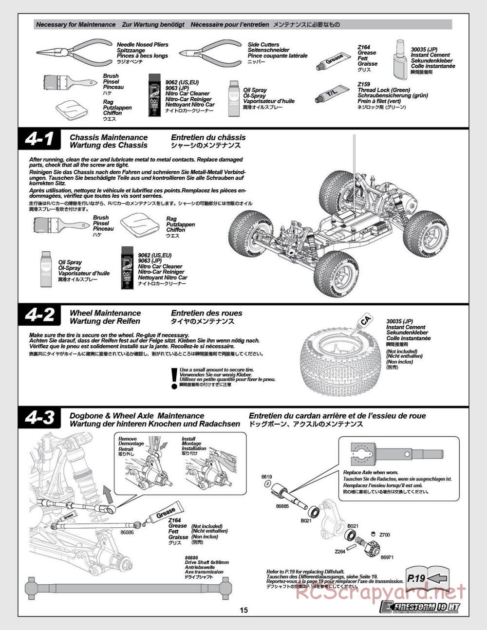 HPI - E-Firestorm 10 HT - Manual - Page 15