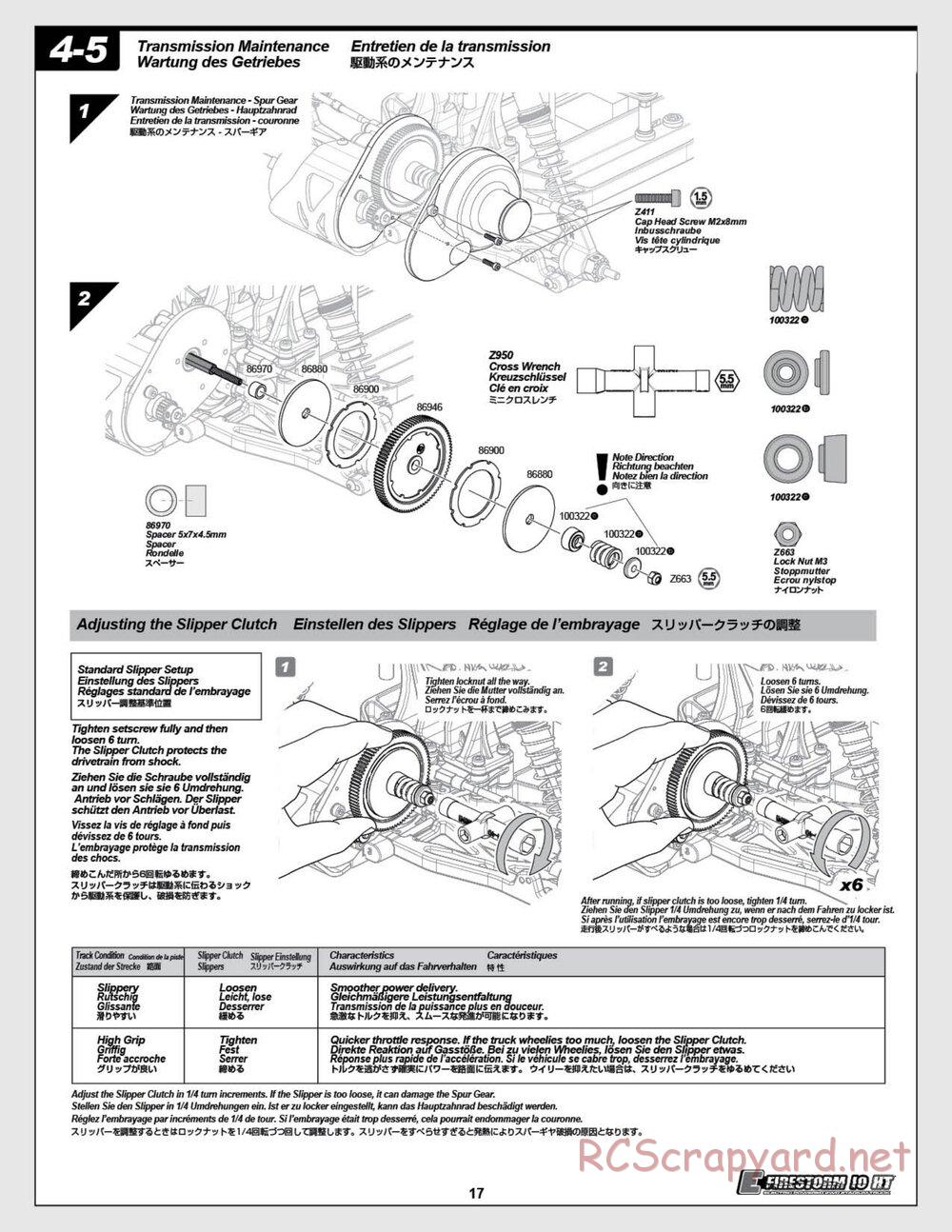 HPI - E-Firestorm 10 HT - Manual - Page 17