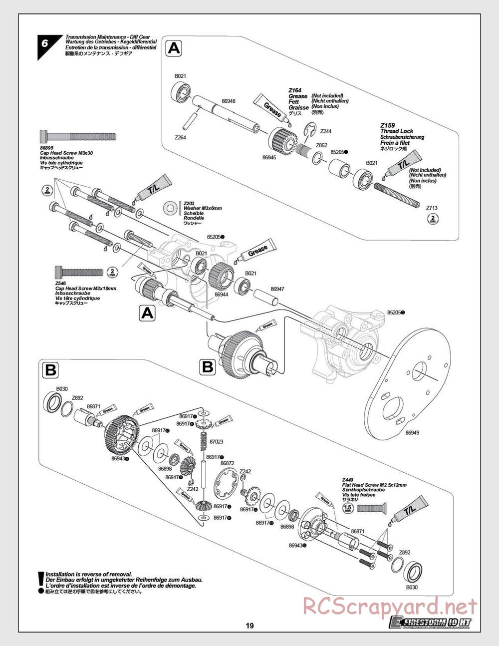 HPI - E-Firestorm 10 HT - Manual - Page 19