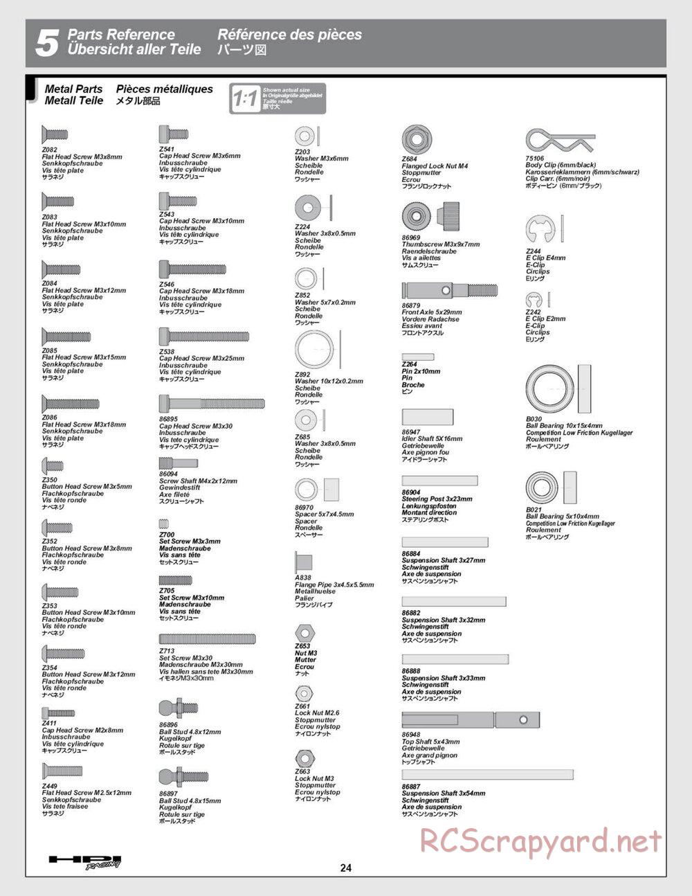 HPI - E-Firestorm 10 HT - Manual - Page 24