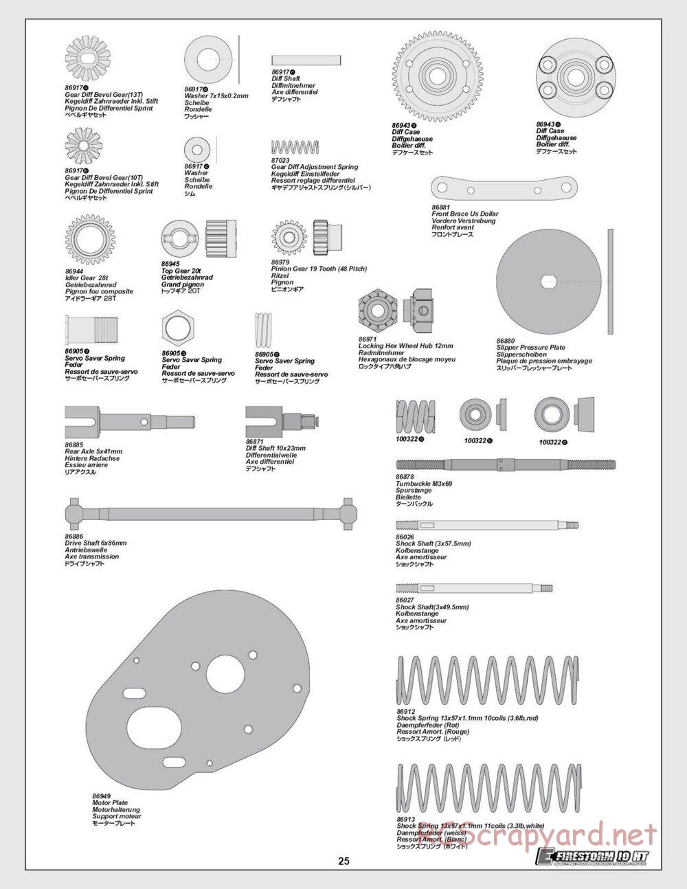 HPI - E-Firestorm 10 HT - Manual - Page 25