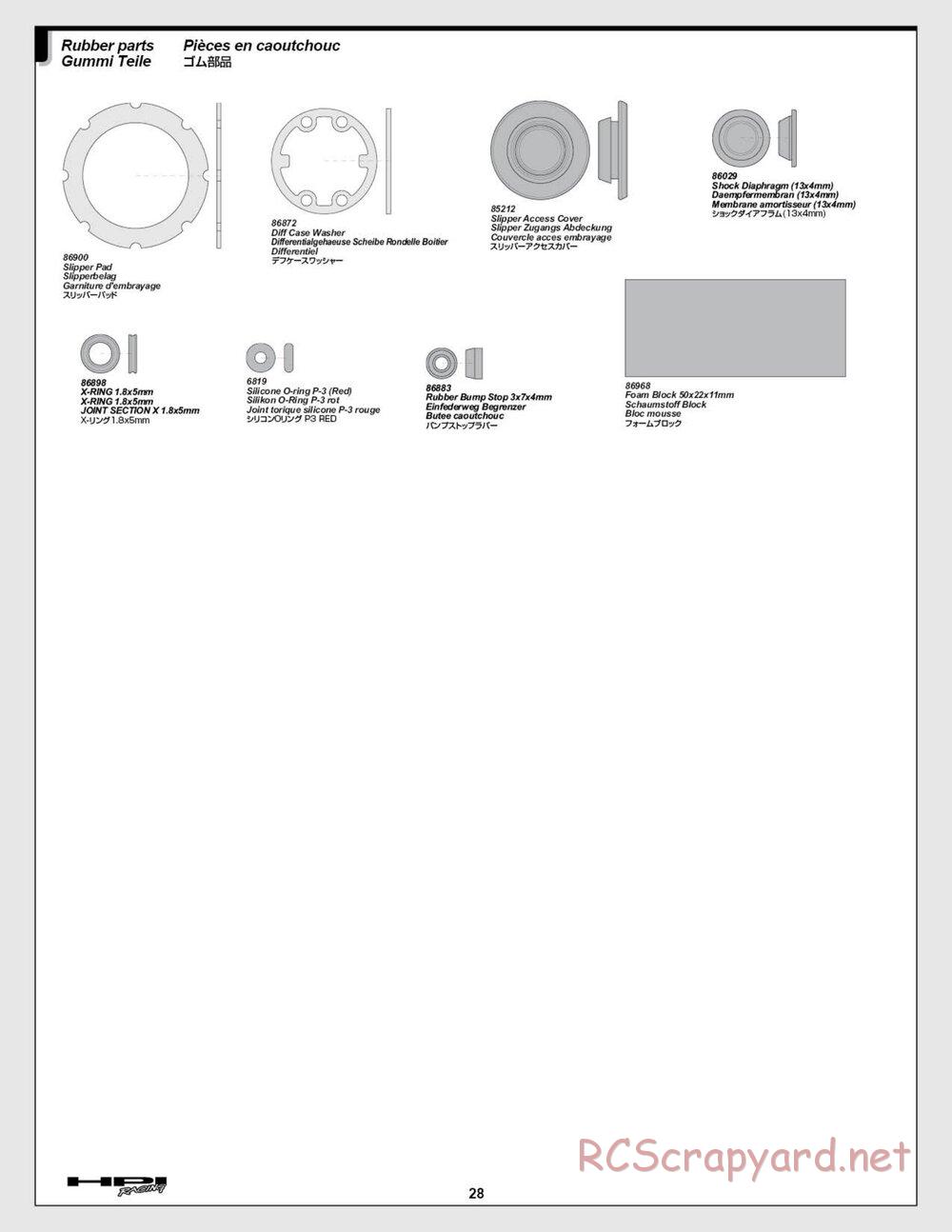 HPI - E-Firestorm 10 HT - Manual - Page 28