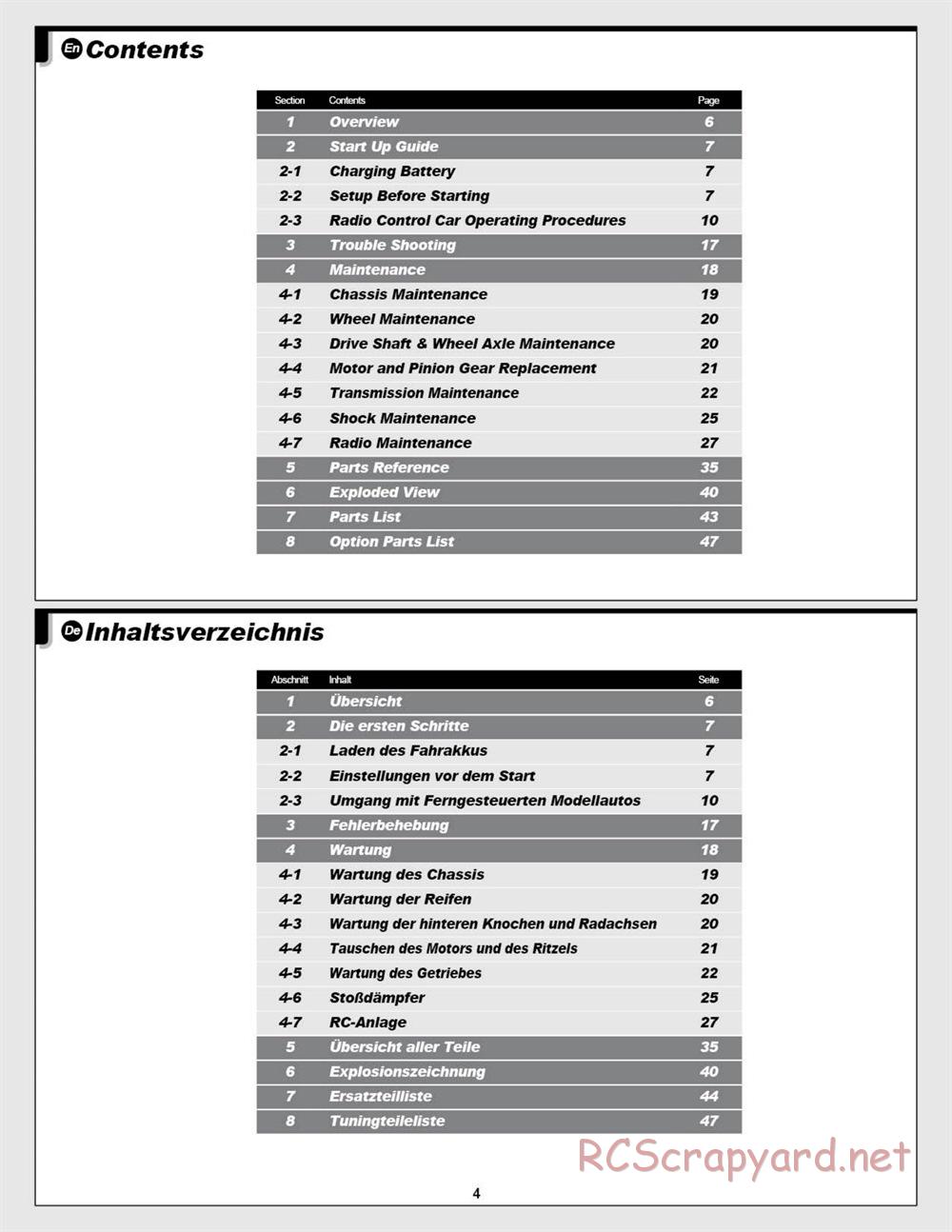 HPI - E-Firestorm-10T - Manual - Page 4