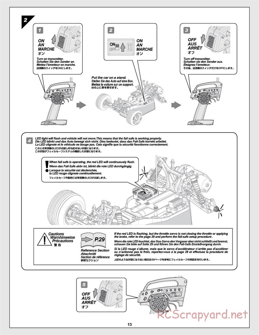 HPI - E-Firestorm-10T - Manual - Page 13