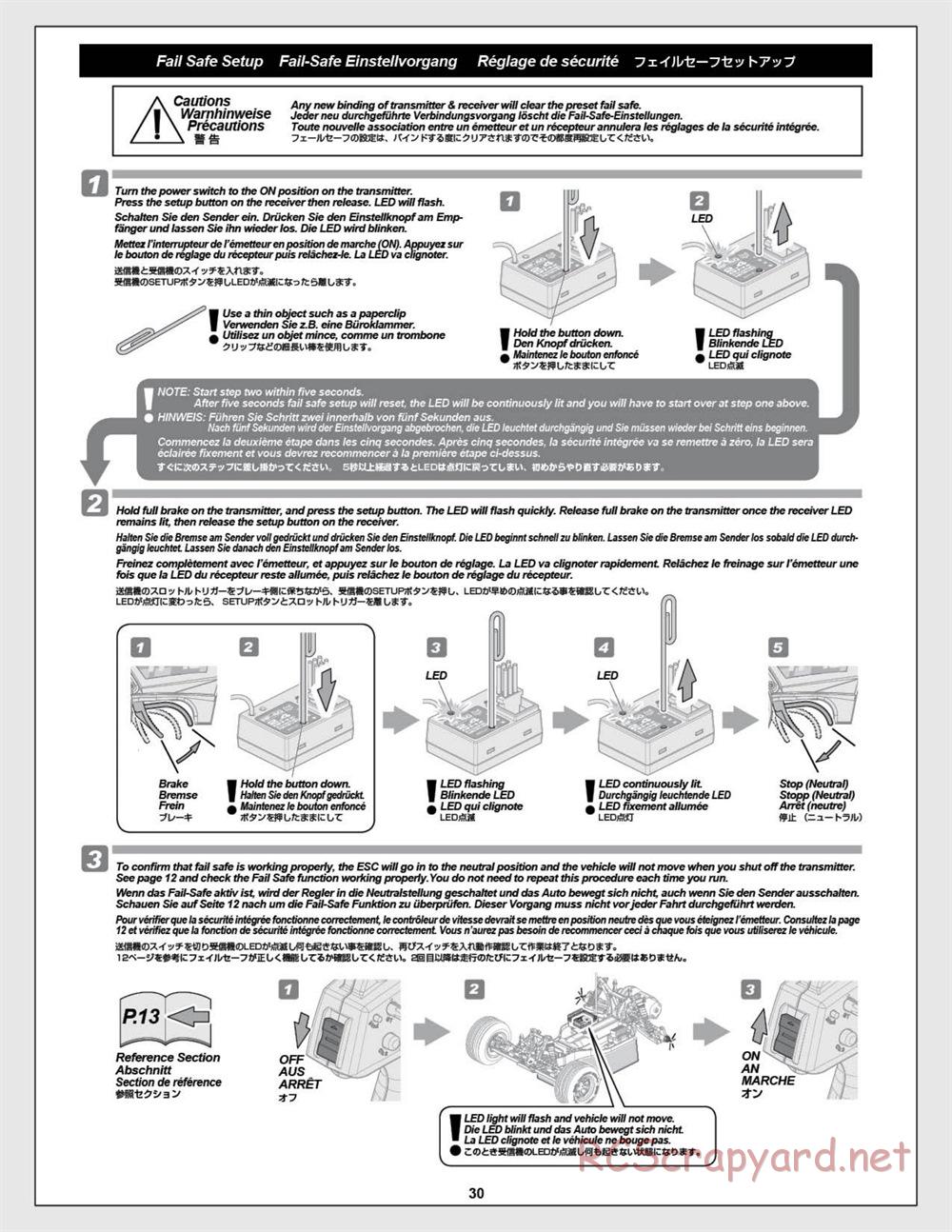 HPI - E-Firestorm-10T - Manual - Page 30