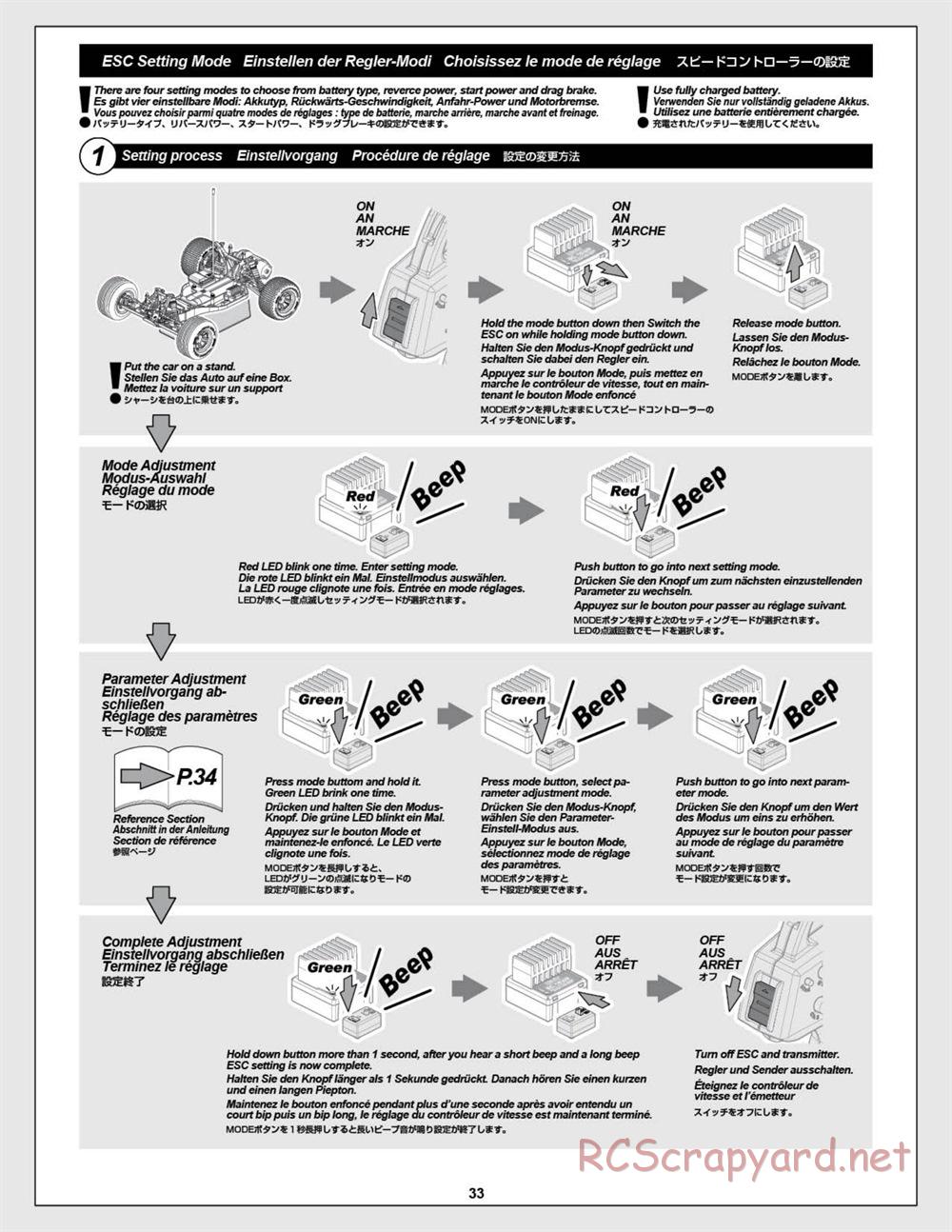 HPI - E-Firestorm-10T - Manual - Page 33