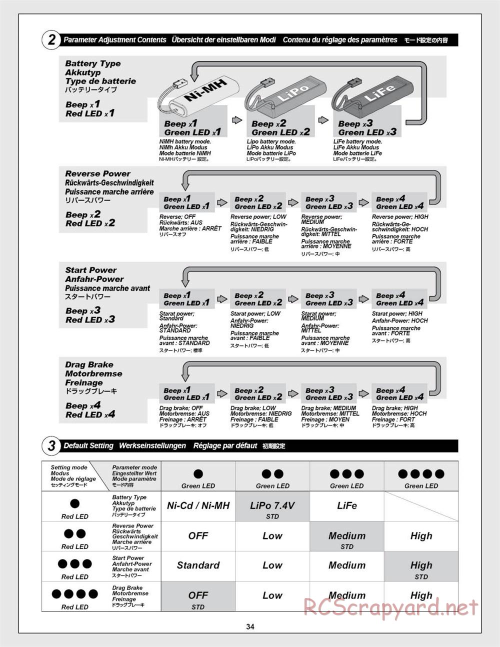 HPI - E-Firestorm-10T - Manual - Page 34
