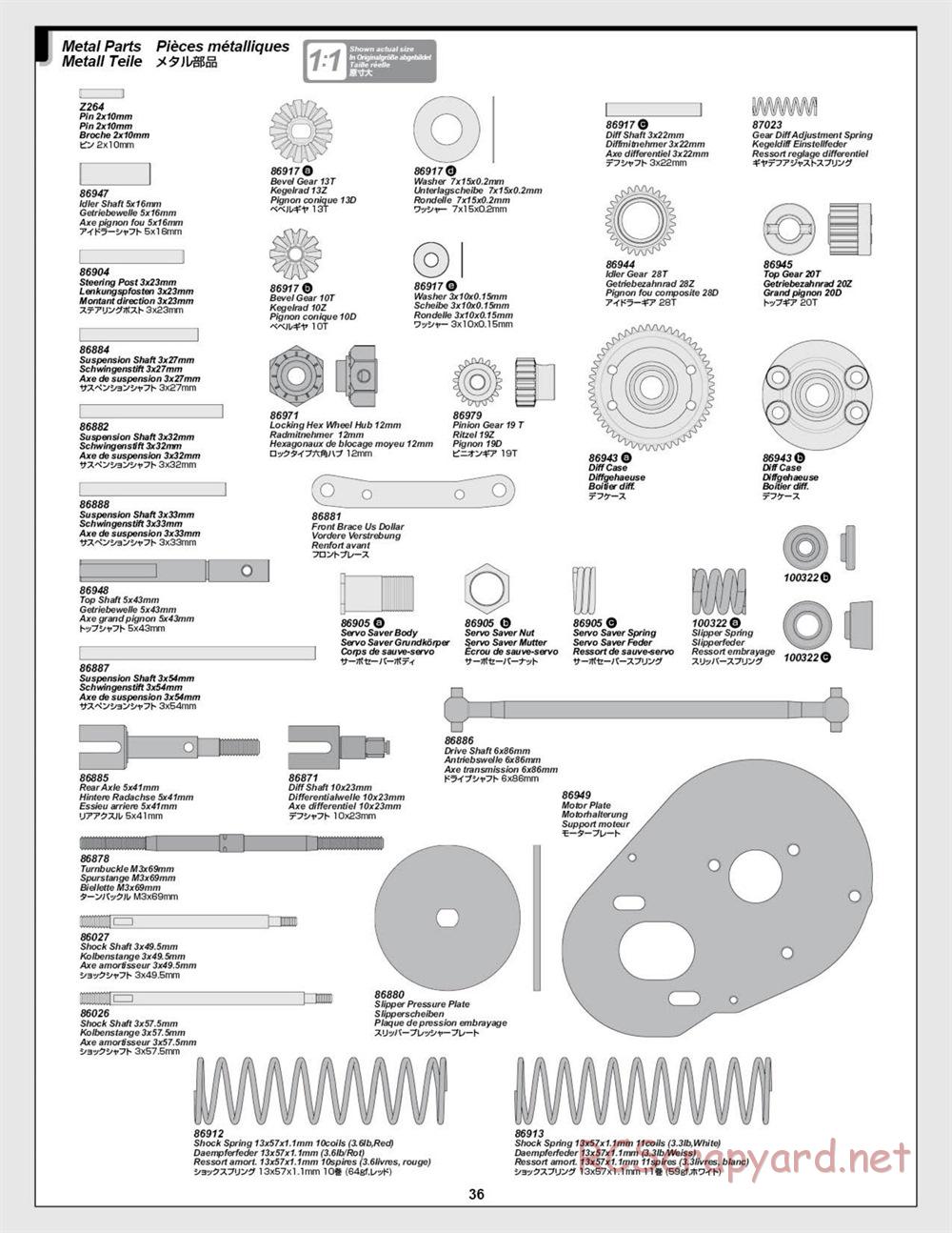 HPI - E-Firestorm-10T - Manual - Page 36