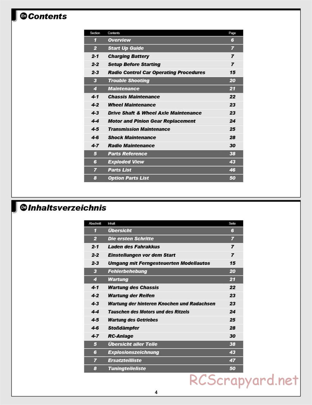 HPI - E-Firestorm 10T Flux - Manual - Page 4