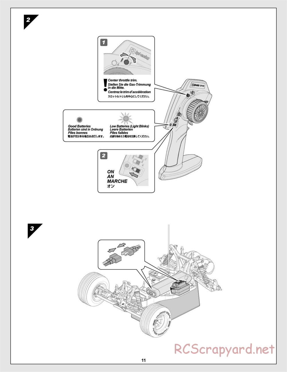 HPI - E-Firestorm 10T Flux - Manual - Page 11