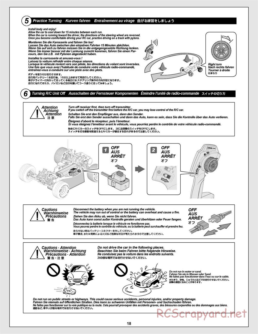 HPI - E-Firestorm 10T Flux - Manual - Page 18