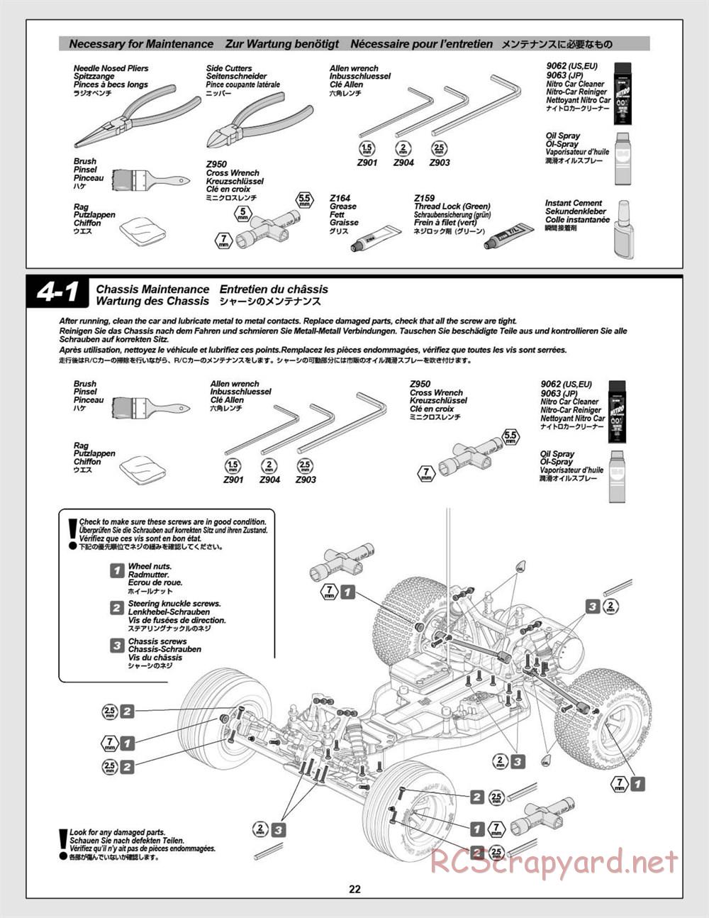 HPI - E-Firestorm 10T Flux - Manual - Page 22