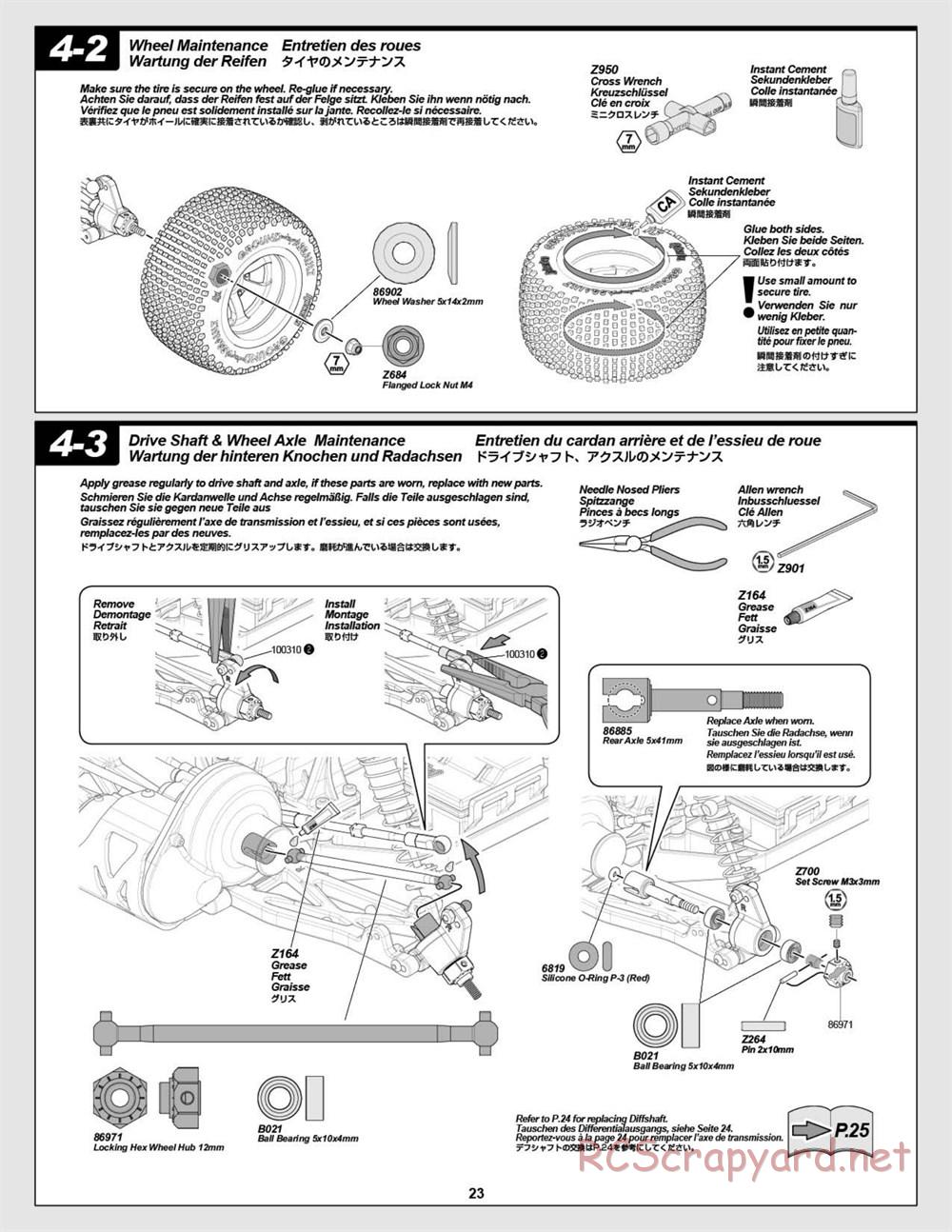 HPI - E-Firestorm 10T Flux - Manual - Page 23