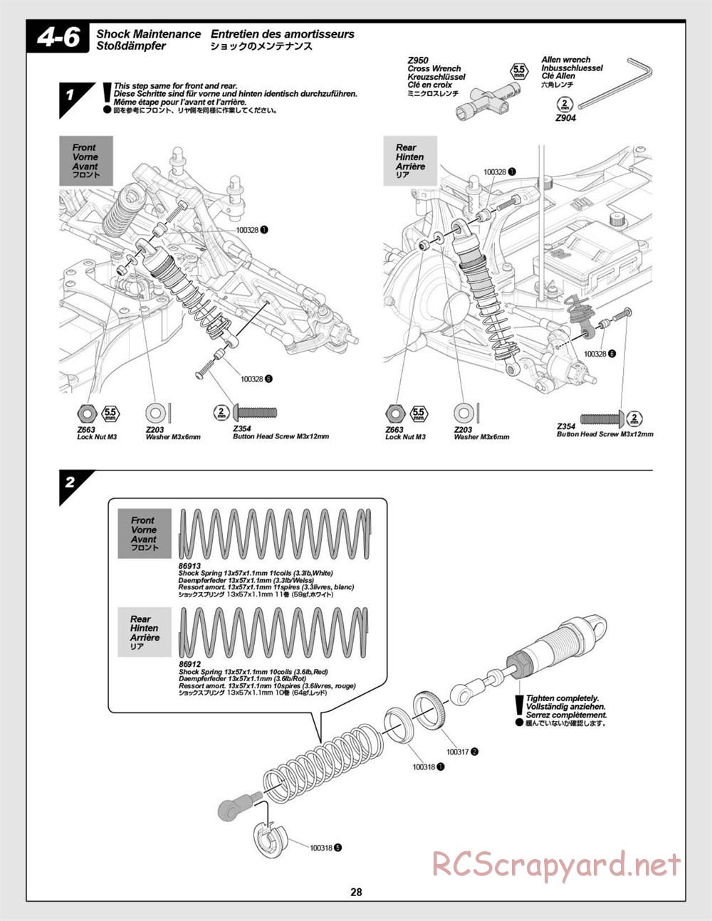 HPI - E-Firestorm 10T Flux - Manual - Page 28