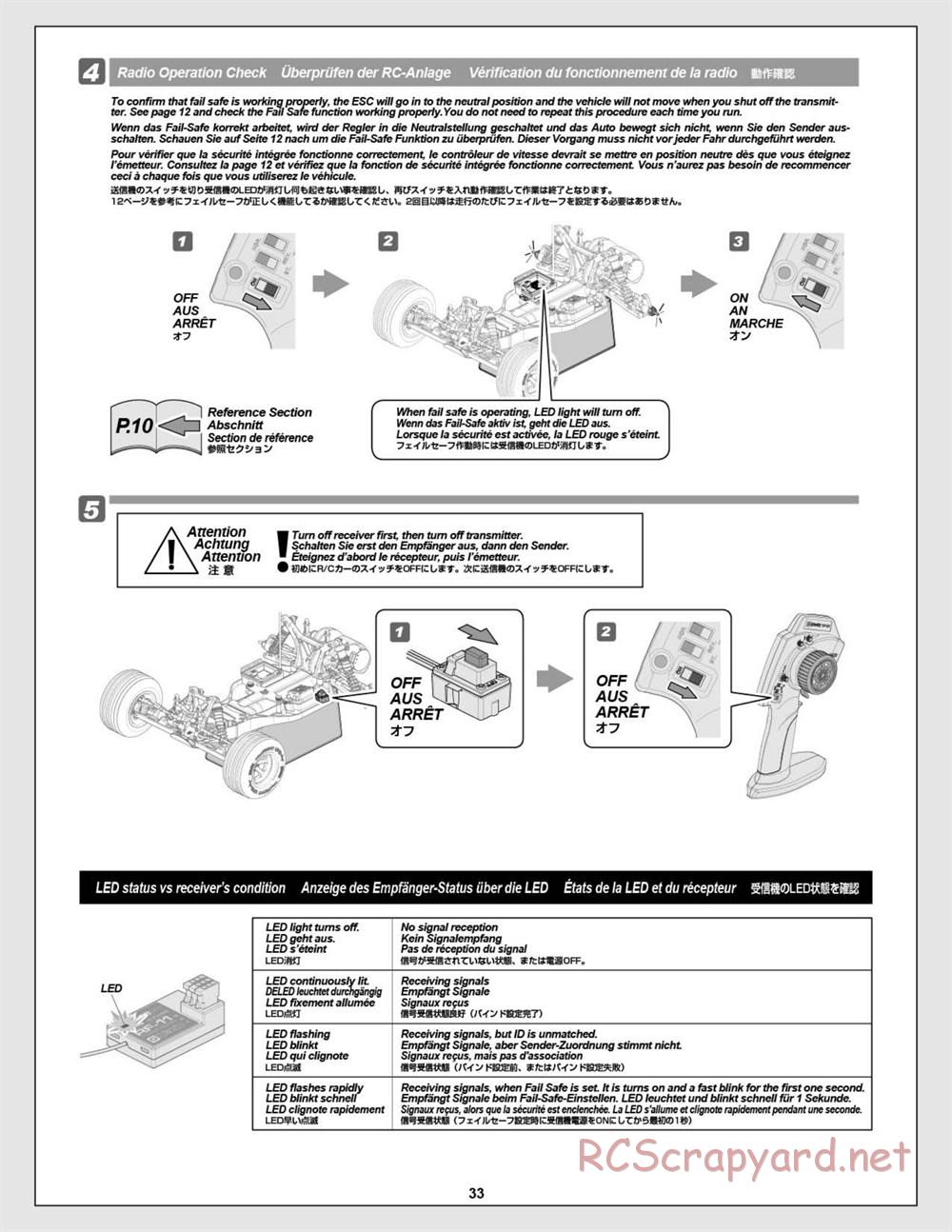 HPI - E-Firestorm 10T Flux - Manual - Page 33