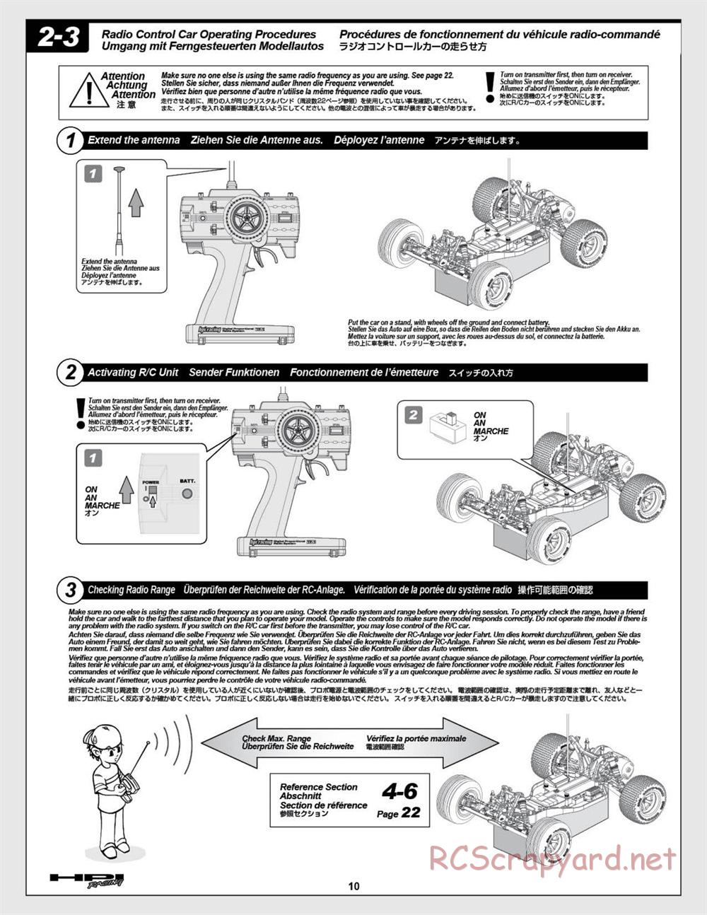 HPI - E-Firestorm 10T - Manual - Page 10