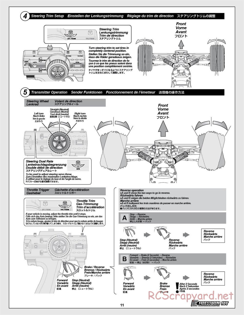 HPI - E-Firestorm 10T - Manual - Page 11
