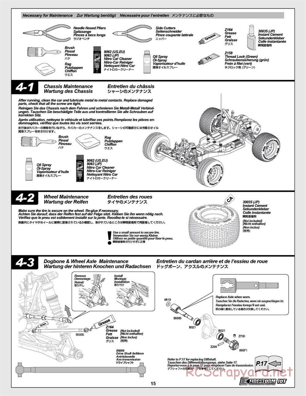 HPI - E-Firestorm 10T - Manual - Page 15