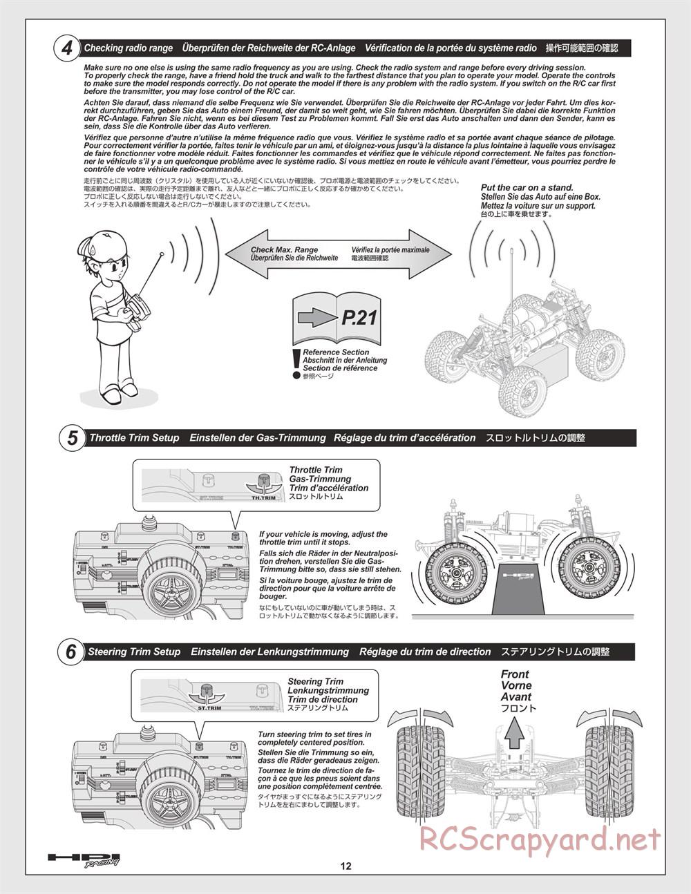 HPI - E-Savage - Manual - Page 12