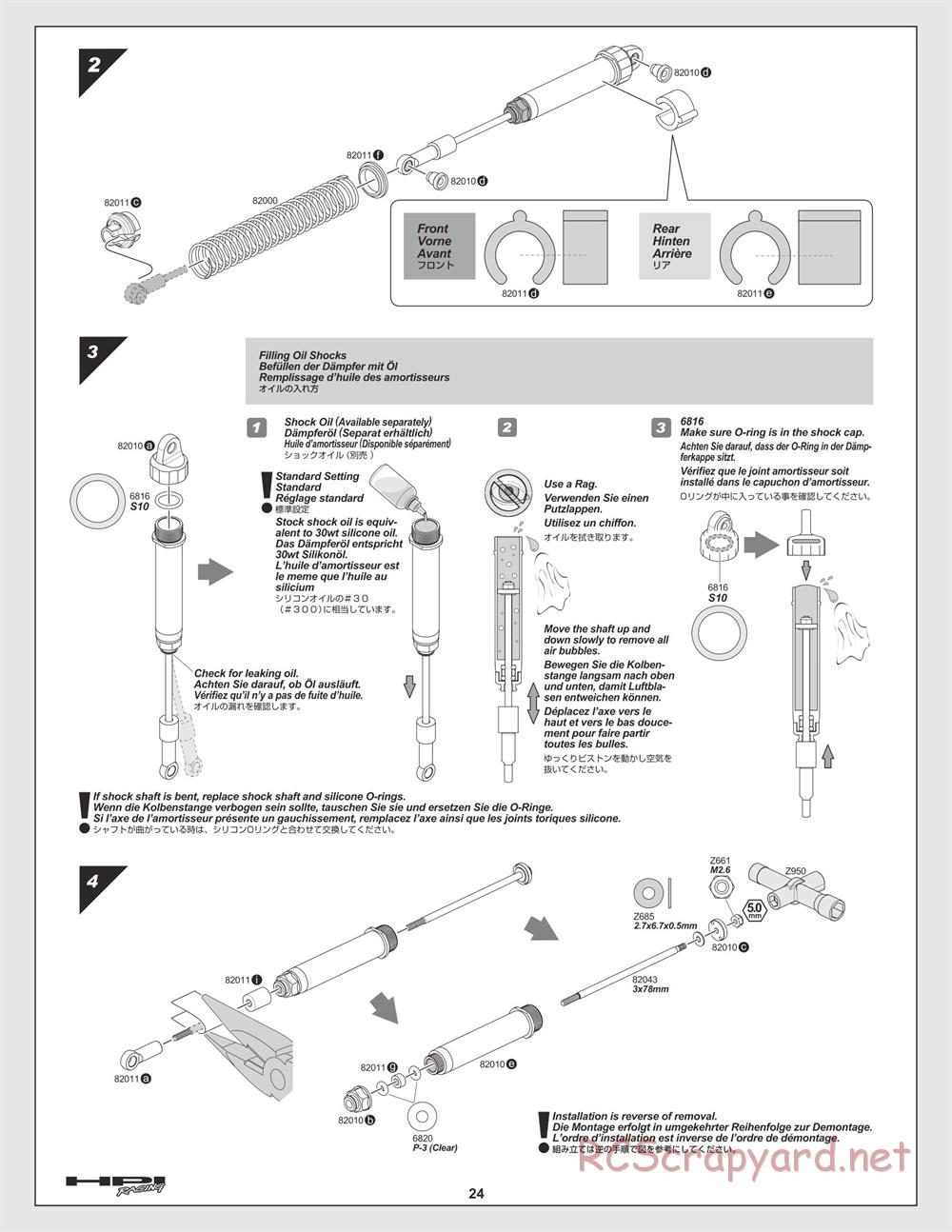 HPI - E-Savage - Manual - Page 24