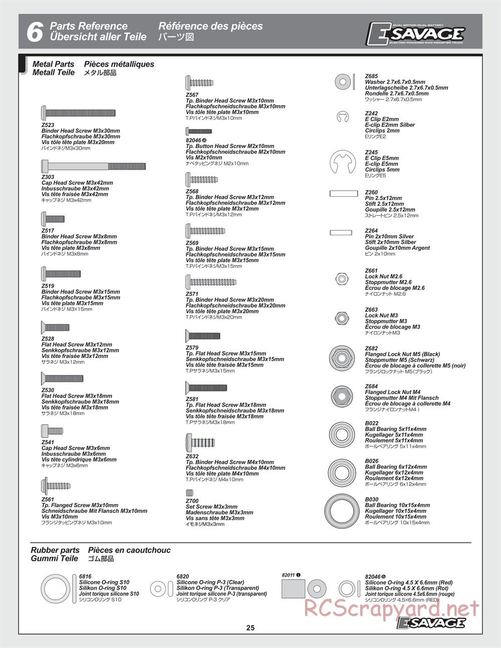 HPI - E-Savage - Manual - Page 25