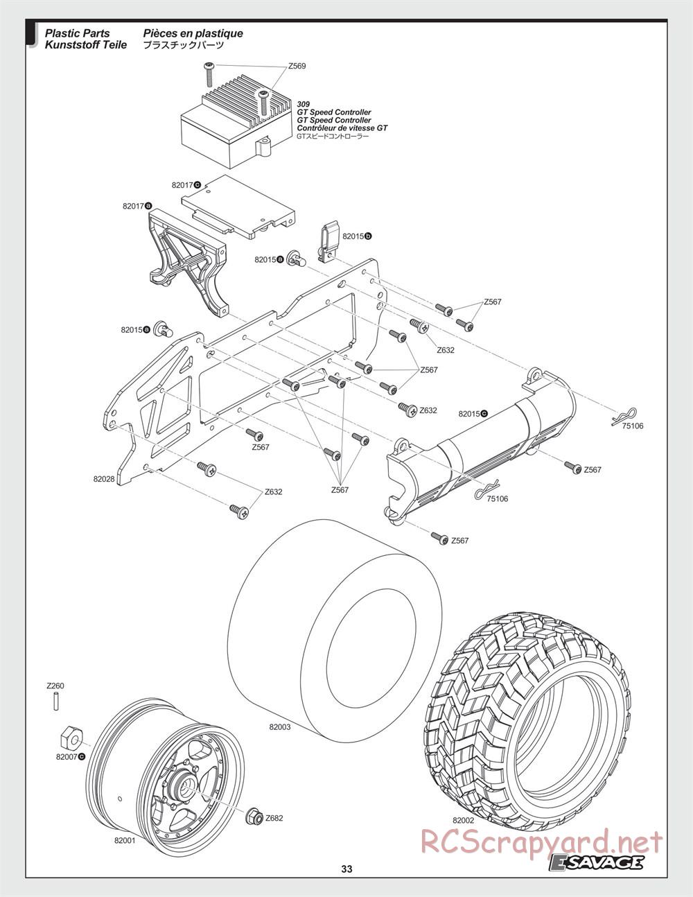 HPI - E-Savage - Manual - Page 33