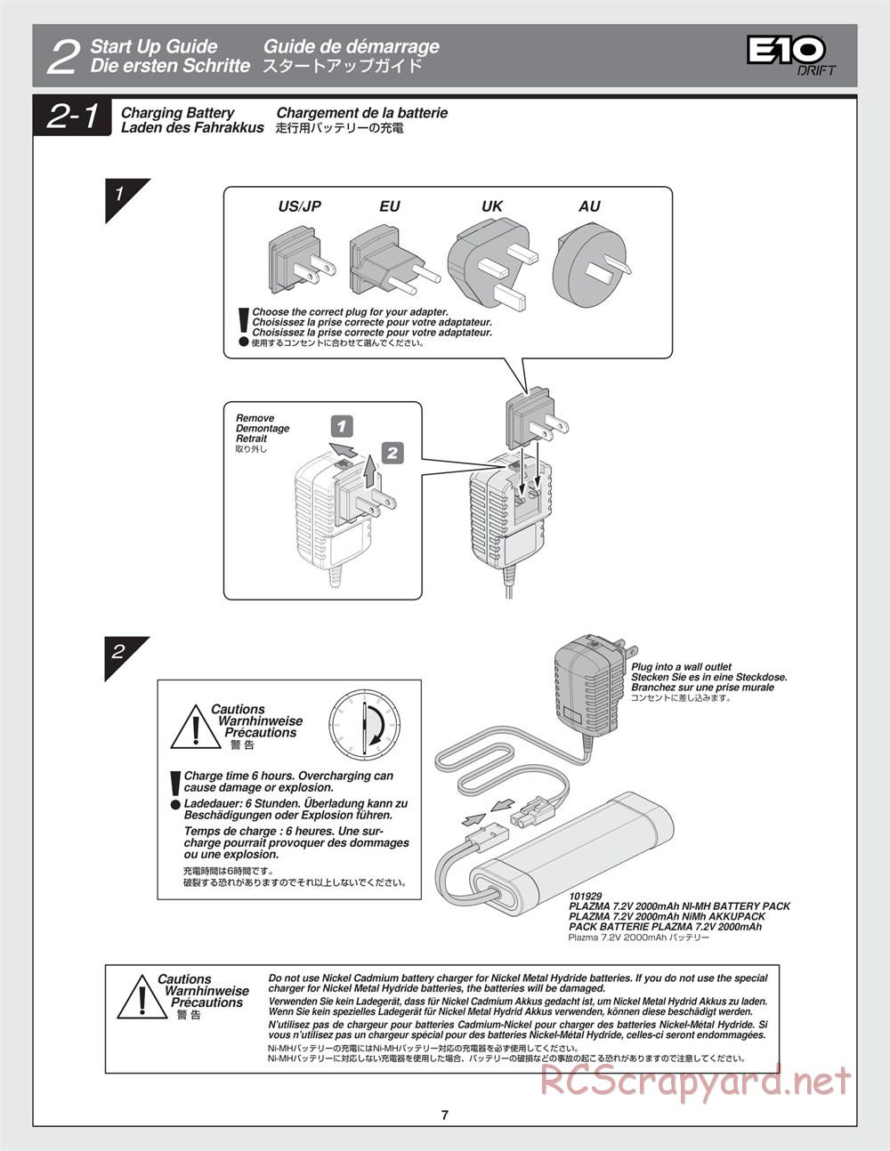 HPI - E10 Drift - Manual - Page 7