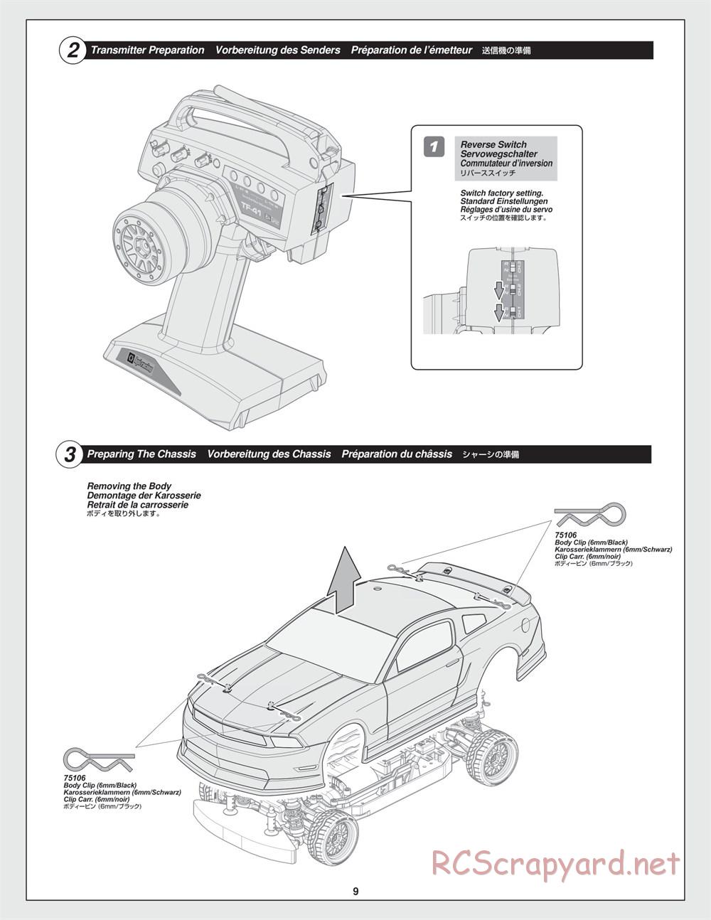 HPI - E10 Drift - Manual - Page 9