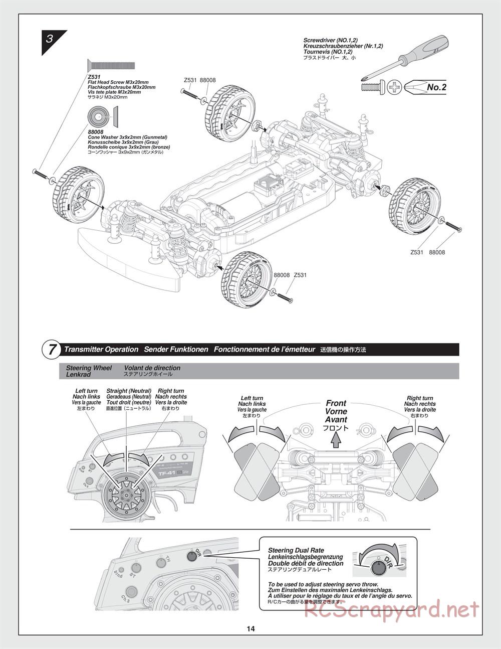 HPI - E10 Drift - Manual - Page 14