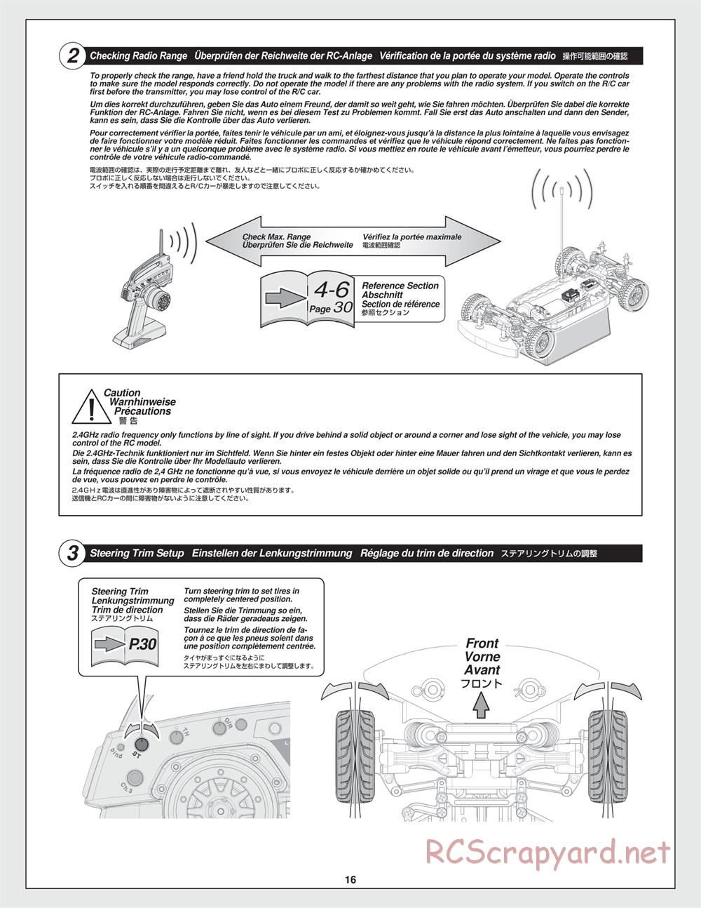 HPI - E10 Drift - Manual - Page 16