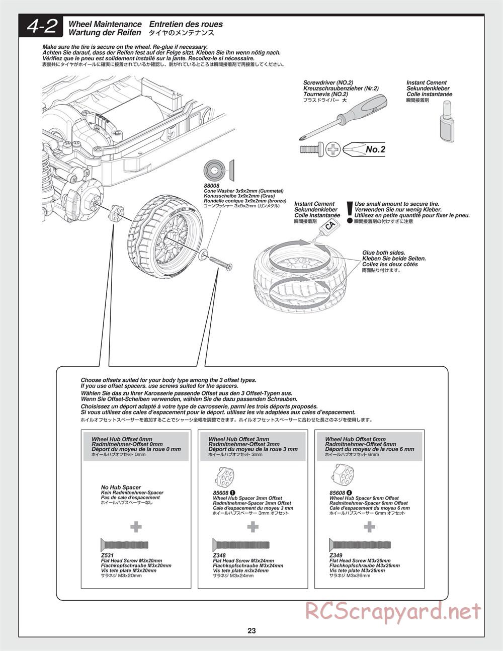 HPI - E10 Drift - Manual - Page 23
