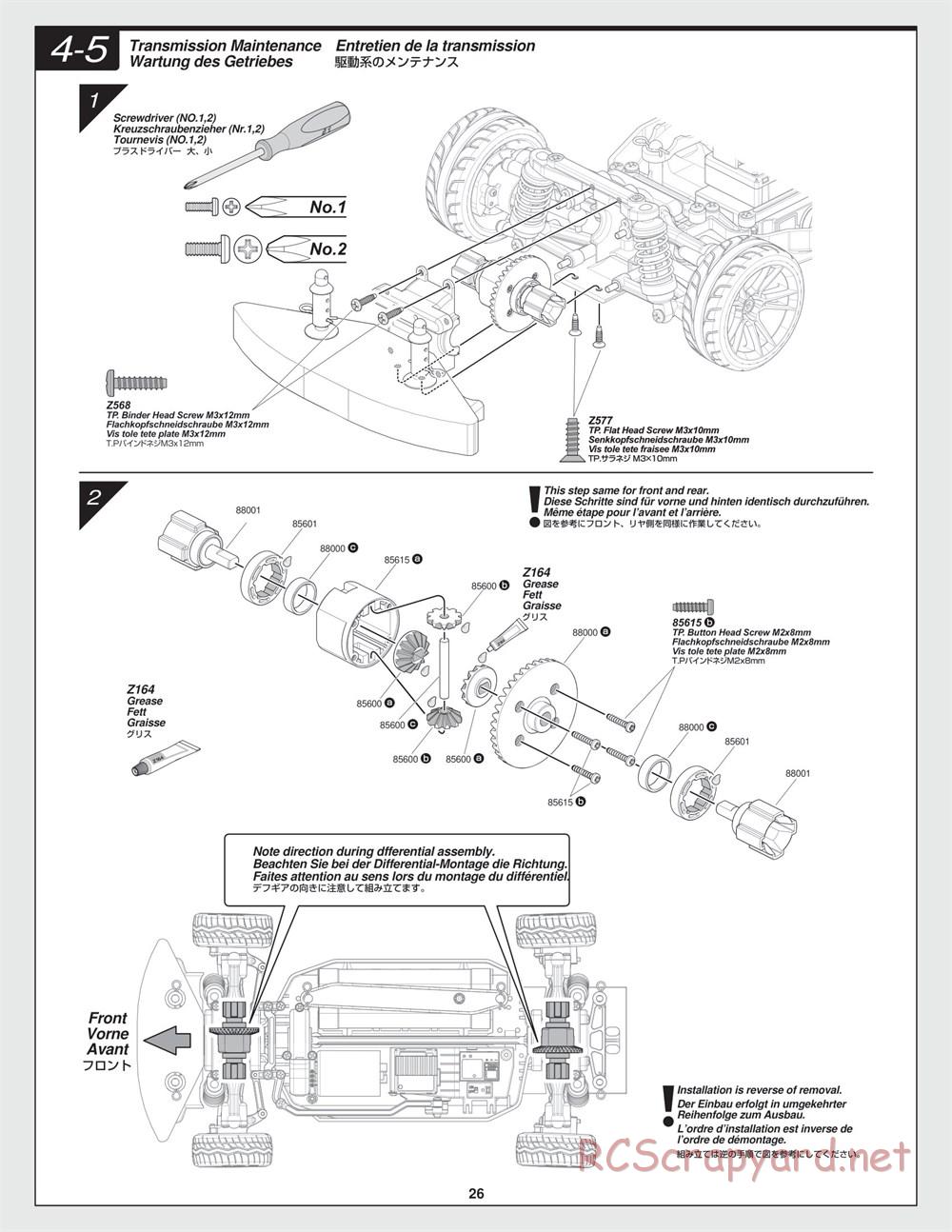 HPI - E10 Drift - Manual - Page 26