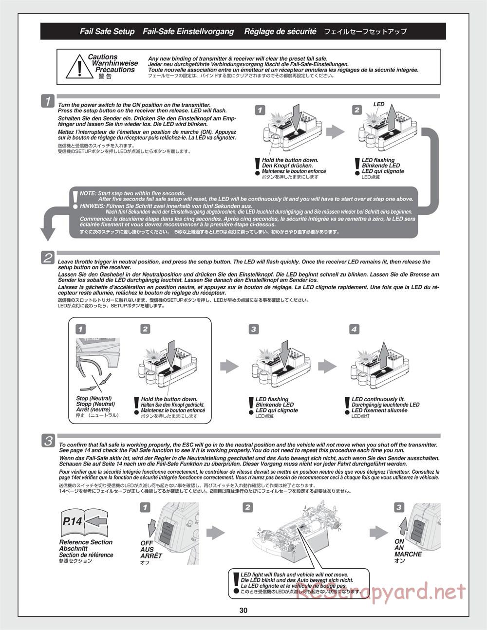 HPI - E10 Drift - Manual - Page 30