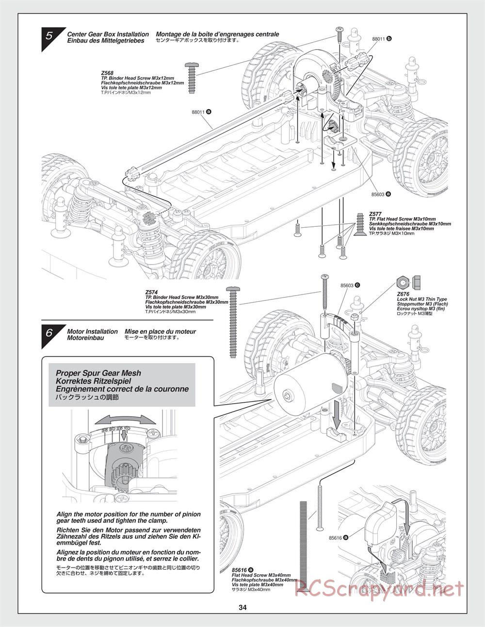 HPI - E10 Drift - Manual - Page 34