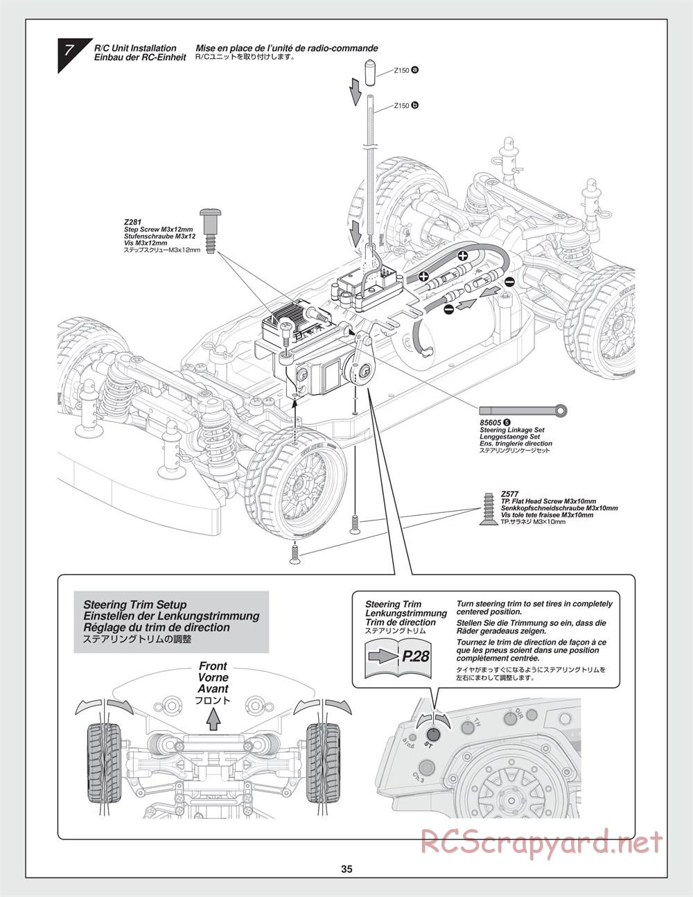 HPI - E10 Drift - Manual - Page 35