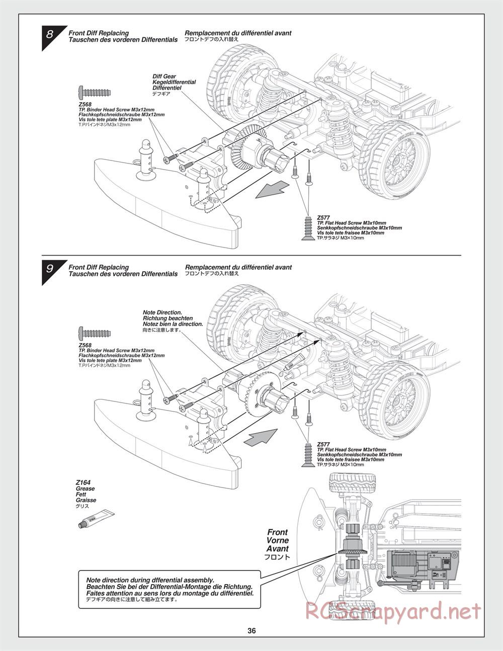 HPI - E10 Drift - Manual - Page 36