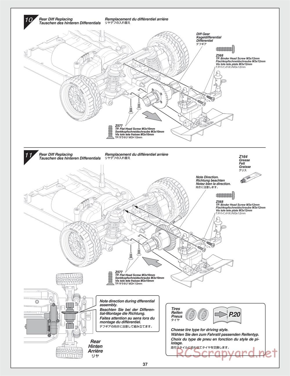 HPI - E10 Drift - Manual - Page 37