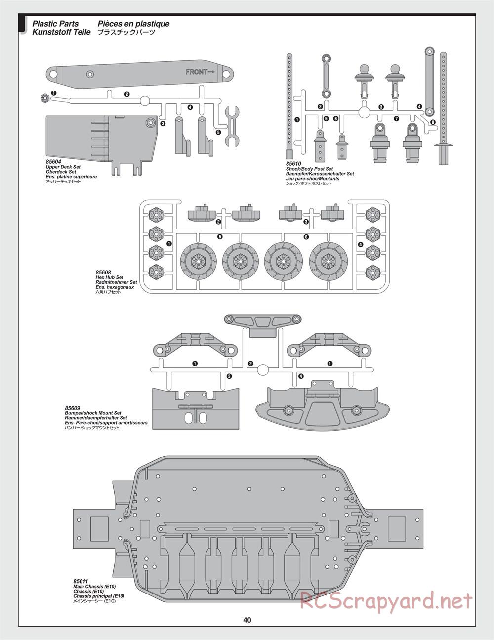 HPI - E10 Drift - Manual - Page 40