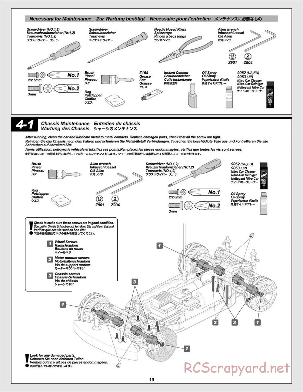 HPI - E10 - Manual - Page 19