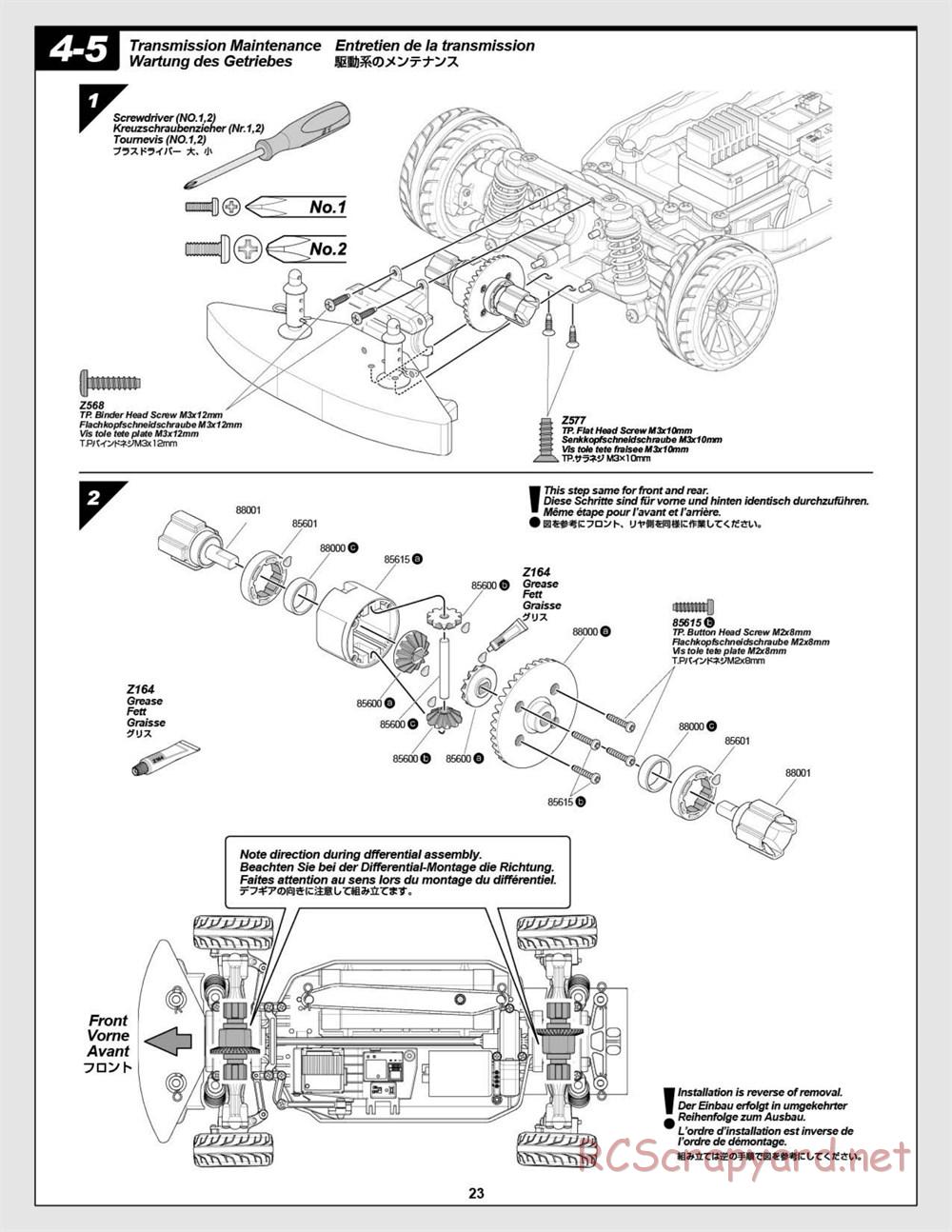 HPI - E10 - Manual - Page 23