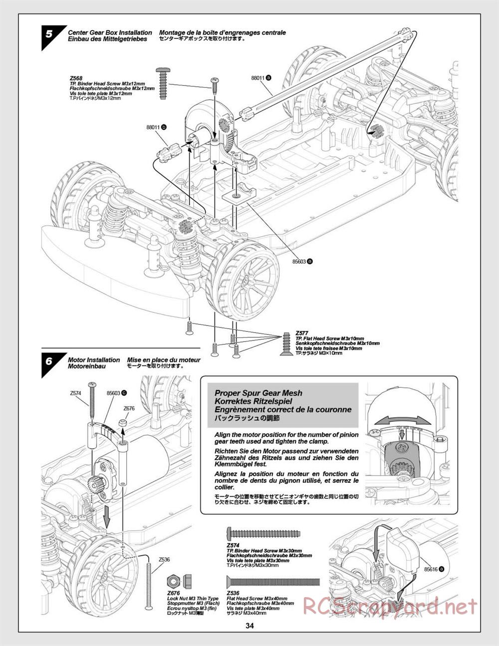 HPI - E10 - Manual - Page 34